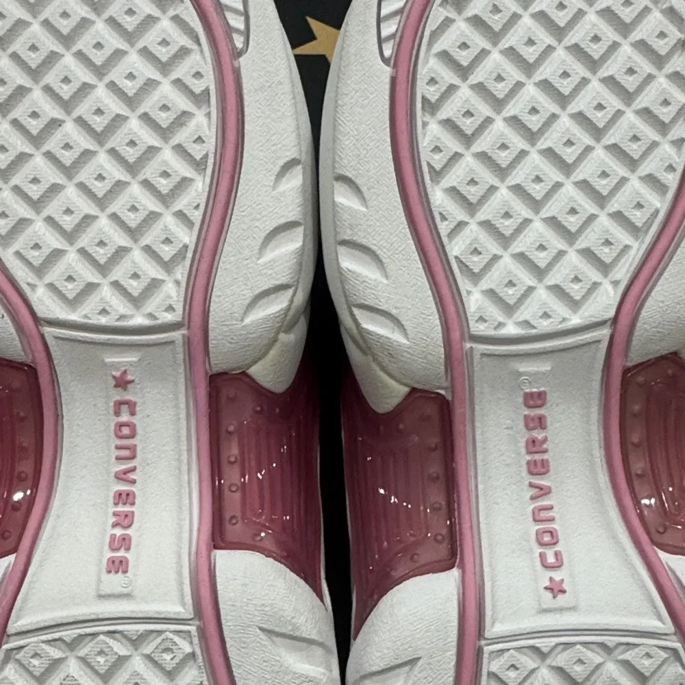 Vintage Converse Women’s Sneakers – Size 9 – White & Pink – NWB - Deadstock - Picture 8 of 11